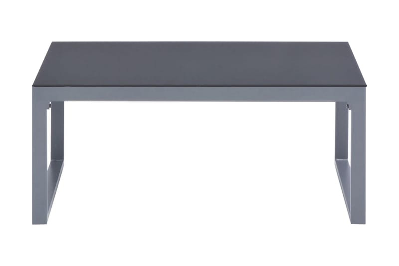 Salongbord 90x50x40 cm aluminium - Sofabord & salongbord