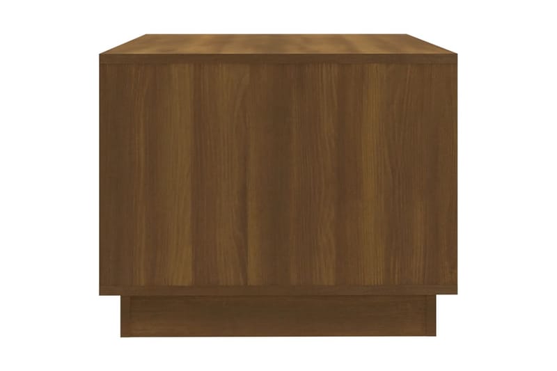 Salongbord brun eik 102,5x55x44 cm sponplate - Brun - Sofabord & salongbord
