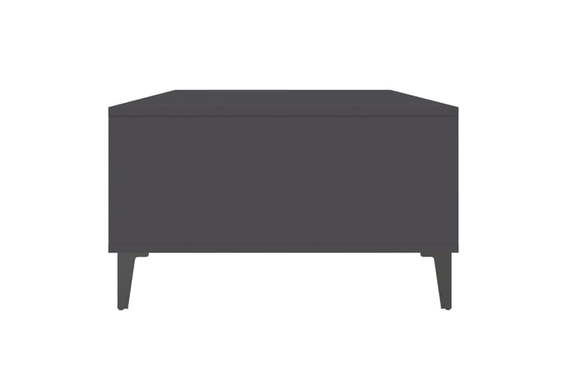 Salongbord grå 103,5x60x35 cm sponplate - Grå - Sofabord & salongbord