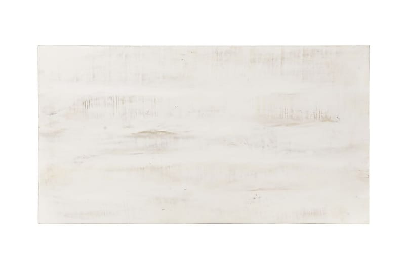 Salongbord hvit 110x60x45 cm heltre mango - Hvit - Sofabord & salongbord
