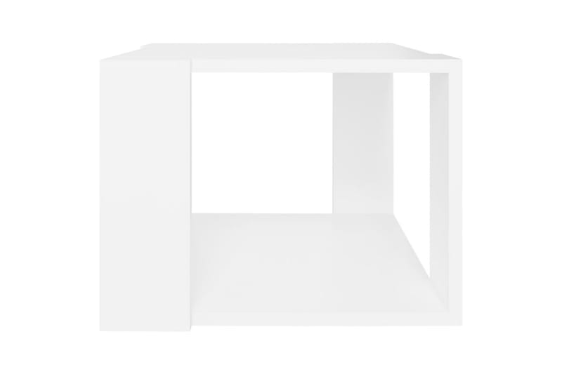 Salongbord hvit 40x40x30 cm sponplate - Hvit - Sofabord & salongbord