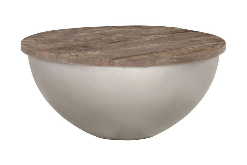 Salongbord skålformet Ø60 cm heltre mango - Sofabord & salongbord