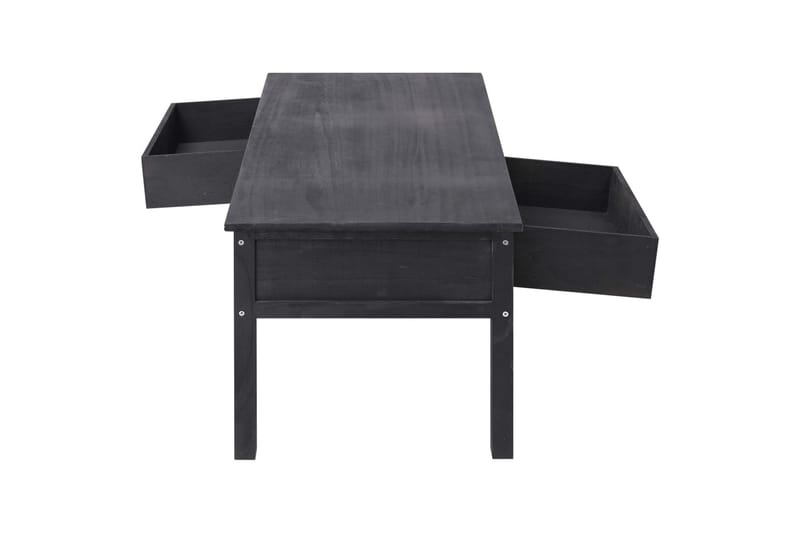 Salongbord svart 100x50x45 cm tre - Svart - Sofabord & salongbord