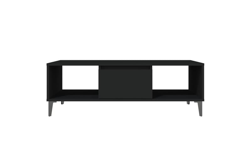 Salongbord svart 103,5x60x35 cm sponplate - Svart - Sofabord & salongbord