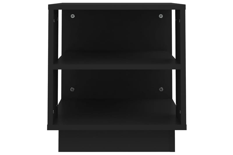 Salongbord svart 40x40x43 cm konstruert tre - Svart - Sofabord & salongbord