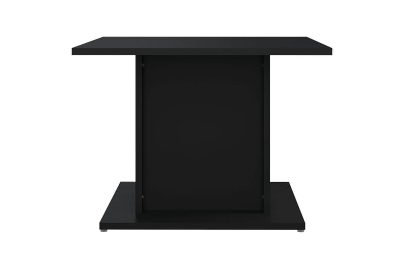 Salongbord svart 55,5x55,5x40 cm sponplate - Svart - Sofabord & salongbord