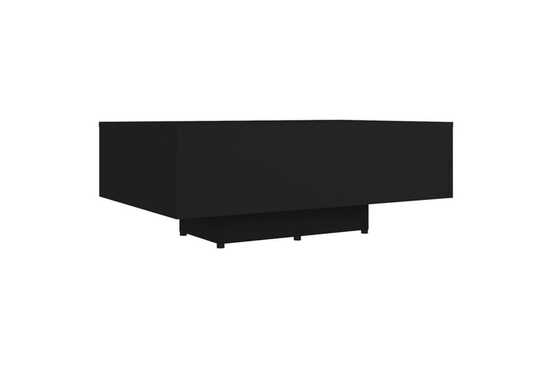 Salongbord svart 85x55x31 cm sponplate - Svart - Sofabord & salongbord