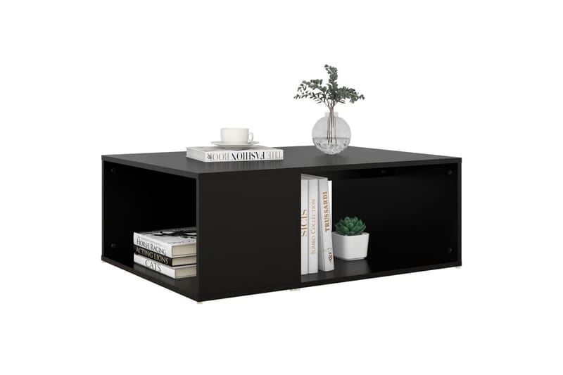 Salongbord svart 90x67x33 cm sponplate - Svart - Sofabord & salongbord