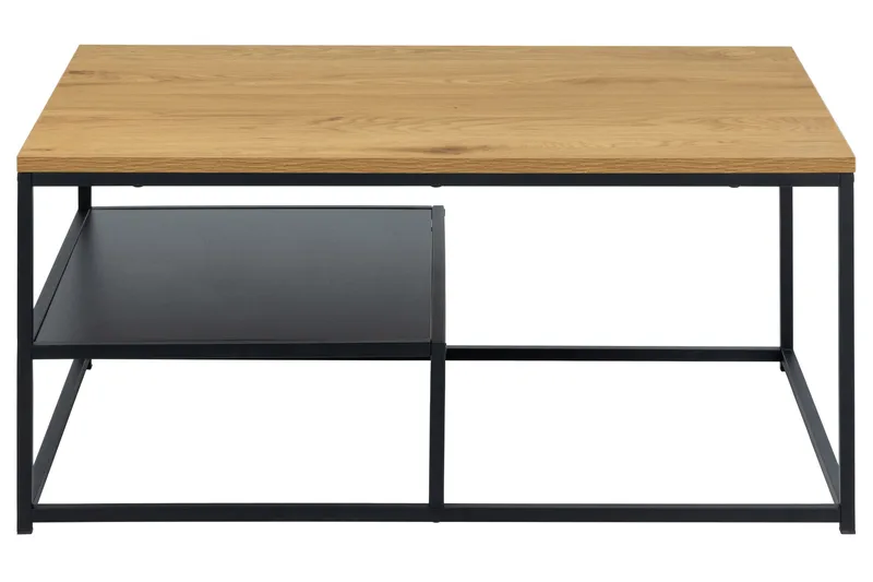 Saloni Sofabord 90x60 cm - Natur - Møbler - Bord - Sofabord & salongbord - Sofabord med oppbevaring