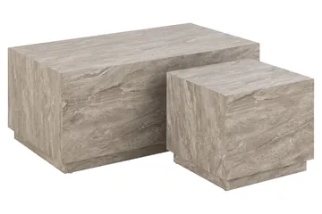 Samon Sofabord 100x60 cm - Grå - Møbler - Bord - Sofabord & salongbord