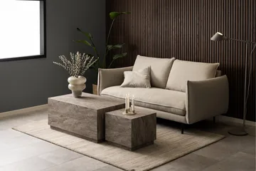 Samon Sofabord 100x60 cm - Grå - Møbler - Bord - Sofabord & salongbord