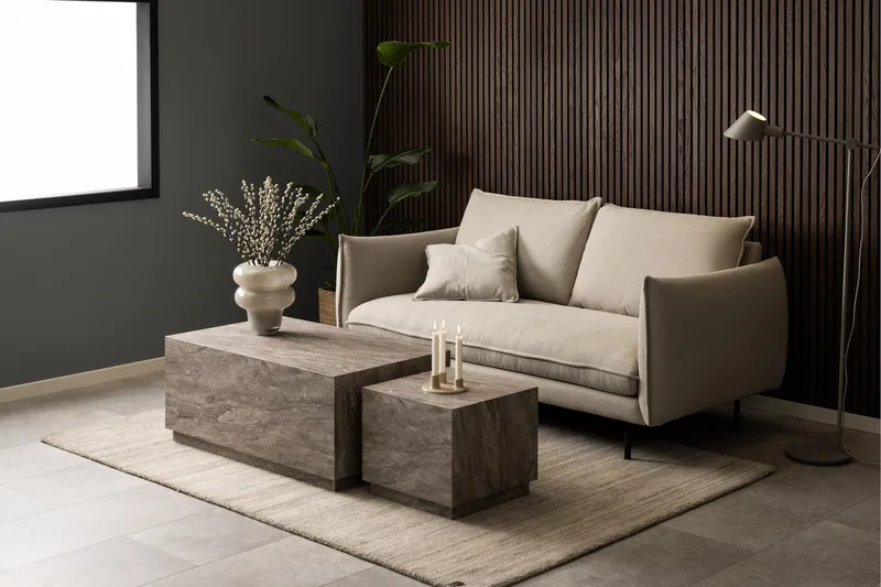 Samon Sofabord 100x60 cm - Grå - Møbler - Bord - Sofabord & salongbord