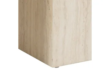 Samon Sofabord 58x58 cm - Beige - Møbler - Bord - Sofabord & salongbord
