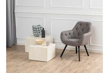 Samon Sofabord 58x58 cm - Beige - Møbler - Bord - Sofabord & salongbord