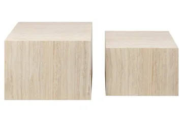 Samon Sofabord 58x58 cm - Beige - Møbler - Bord - Sofabord & salongbord