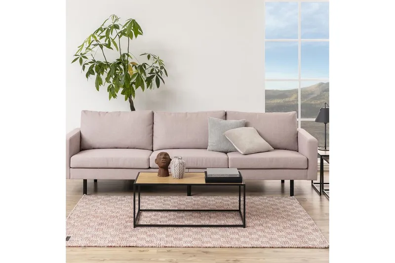 Seaford Sofabord Eik/Svart