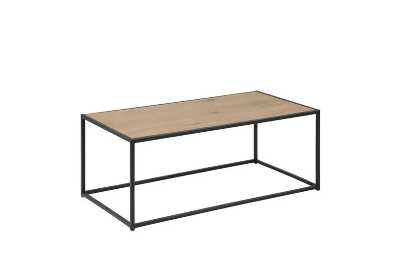 Seaford Sofabord Eik/Svart - Møbler - Bord - Sofabord & salongbord