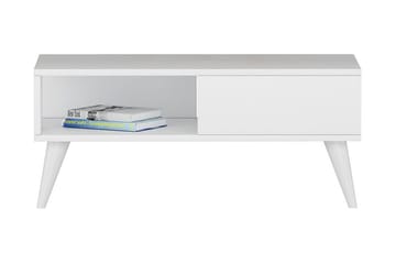 Sebseda Sofabord 90x40x90 cm - Hvit - Møbler - Bord - Sofabord & salongbord