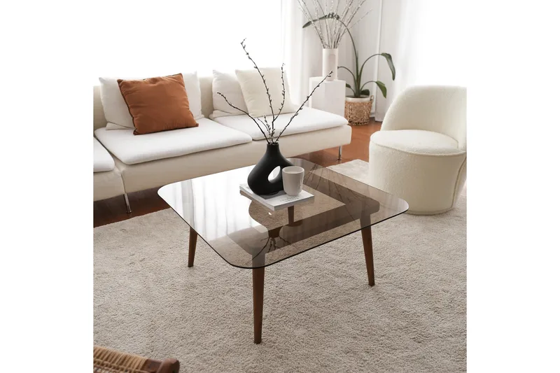 Selter Sofabord 80 cm - Bronse - Møbler - Bord - Sofabord & salongbord