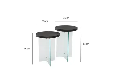 Serenity Sofabord 35 cm - Antrasitt - Møbler - Bord - Sofabord & salongbord
