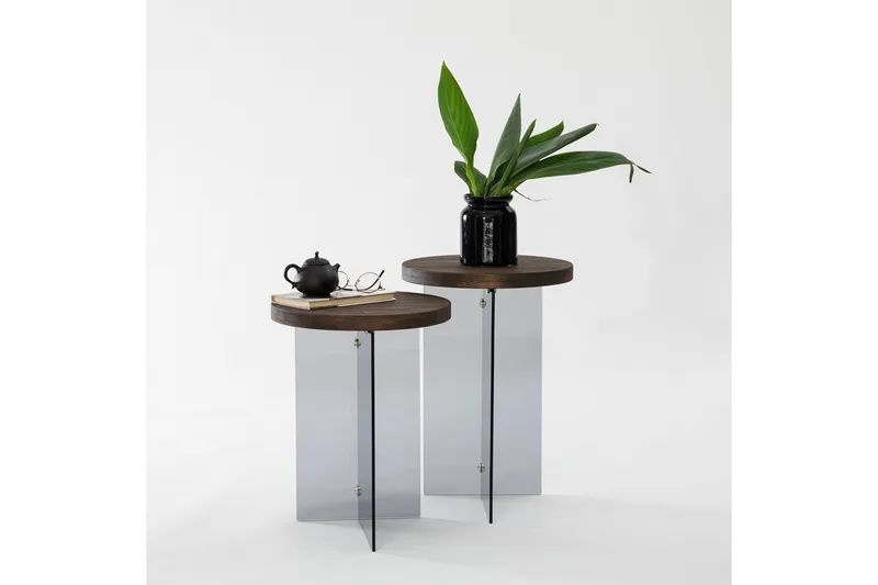 Serenity Sofabord 35 cm - Grå - Møbler - Bord - Sofabord & salongbord