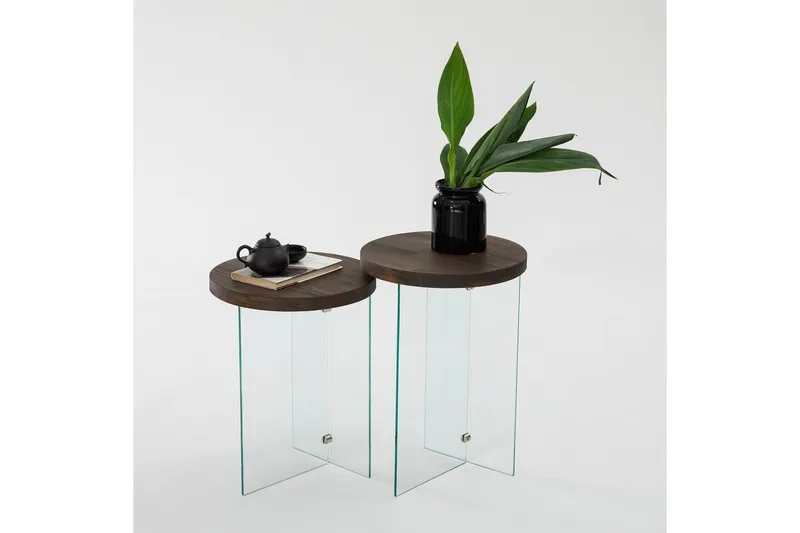 Serenity Sofabord 35 cm, Valnøtt