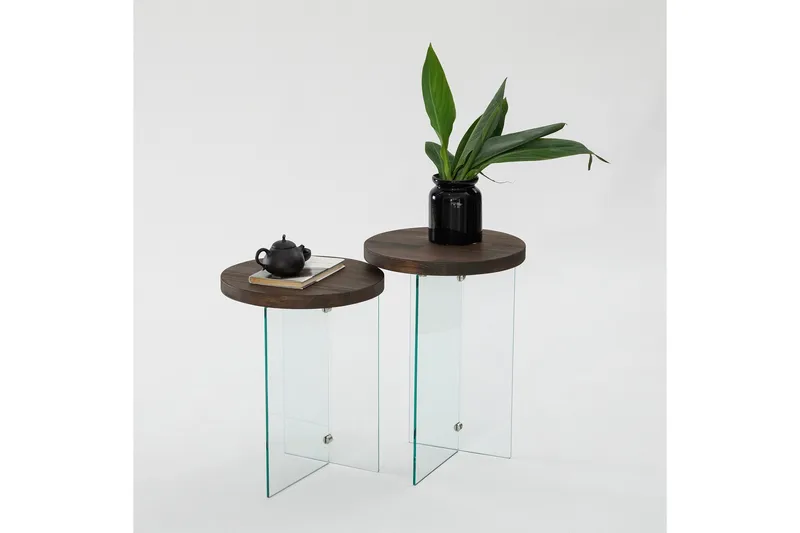 Serenity Sofabord 35 cm - Valnøtt - Møbler - Bord - Sofabord & salongbord