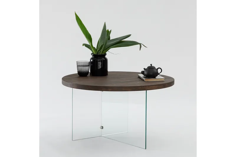 Serenity Sofabord 70 cm, Brun