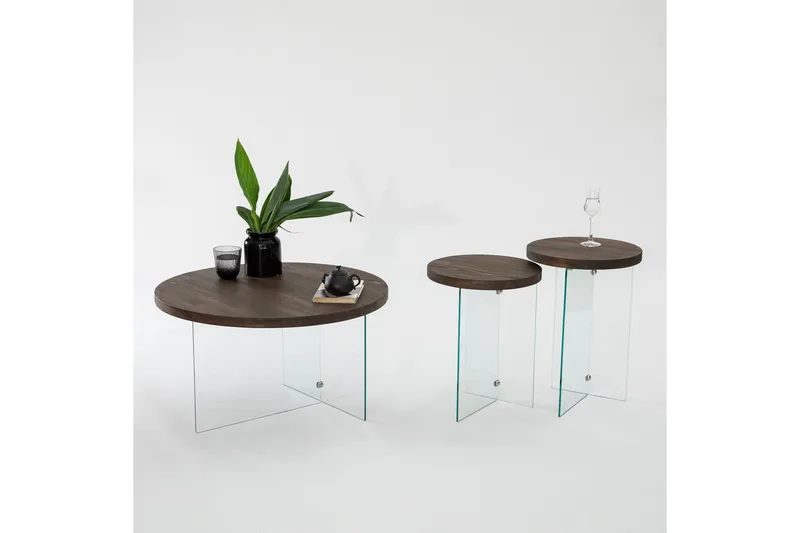 Serenity Sofabord 70 cm - Brun - Møbler - Bord - Sofabord & salongbord