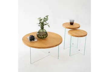 Serenity Sofabord 70 cm - Eik - Møbler - Bord - Sofabord & salongbord