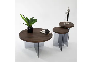 Serenity Sofabord 70 cm - Valnøtt - Møbler - Bord - Sofabord & salongbord