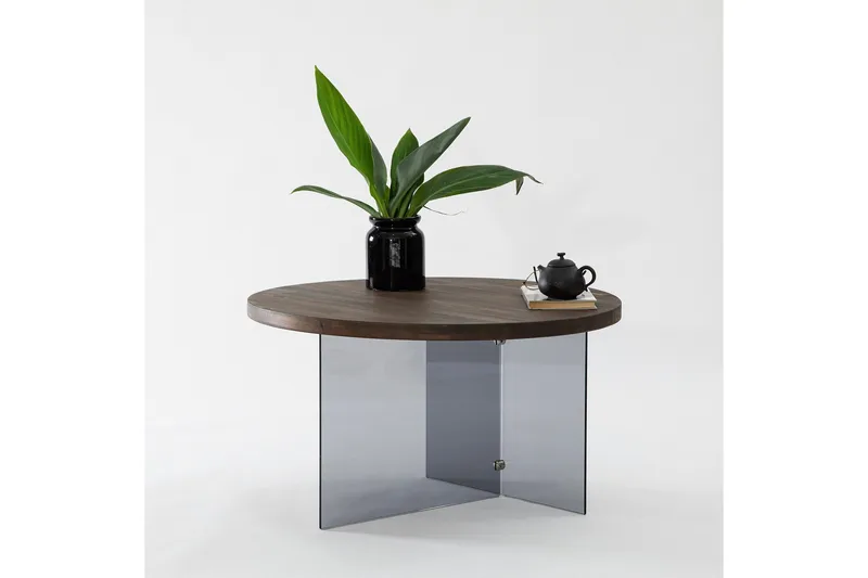 Serenity Sofabord 70 cm, Valnøtt