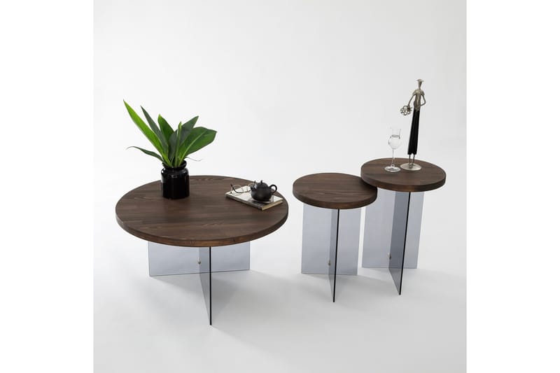 Serenity Sofabord 70 cm - Valnøtt - Møbler - Bord - Sofabord & salongbord