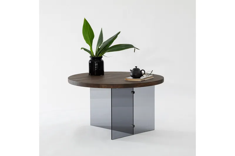 Serenity Sofabord 70 cm - Valnøtt - Møbler - Bord - Sofabord & salongbord