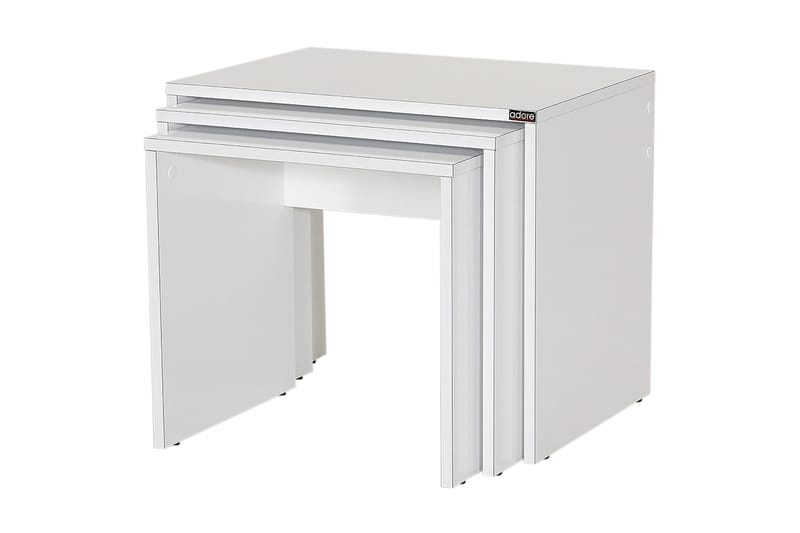Settbord 55 cm - Hvit - Sofabord & salongbord - Settbord