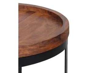Settbord Fosher 2-pk - Brun - Møbler - Bord - Sofabord & salongbord