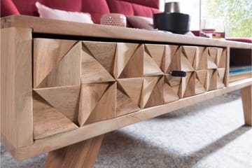 Seufert Sofabord 95 cm - Brun - Møbler - Bord - Sofabord & salongbord