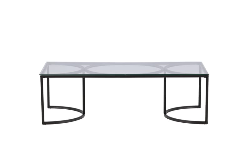 Skanör Sofabord 140x70x42 cm - Sort - Møbler - Bord - Sofabord & salongbord