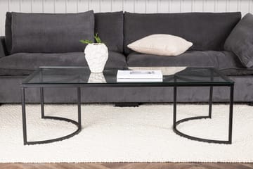 Skanör Sofabord 140x70x42 cm - Sort - Møbler - Bord - Sofabord & salongbord