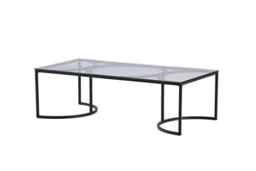 Skanör Sofabord 140x70x42 cm - Sort - Møbler - Bord - Sofabord & salongbord