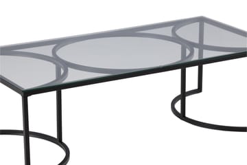 Skanör Sofabord 140x70x42 cm - Sort - Møbler - Bord - Sofabord & salongbord
