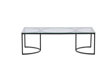 Skanör Sofabord 140x70x42 cm - Sort - Møbler - Bord - Sofabord & salongbord