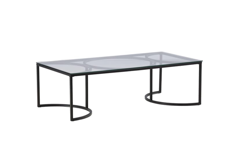 Skanör Sofabord 140x70x42 cm - Sort - Møbler - Bord - Sofabord & salongbord