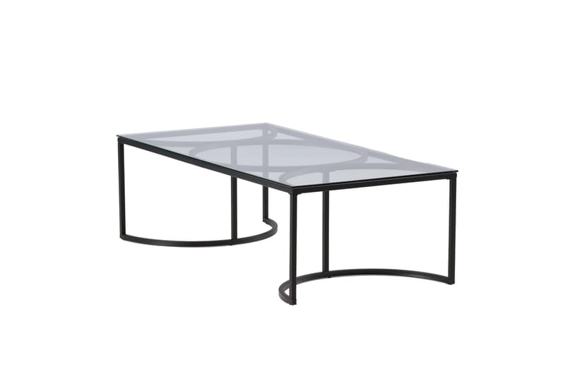 Skanör Sofabord 140x70x42 cm - Sort - Møbler - Bord - Sofabord & salongbord