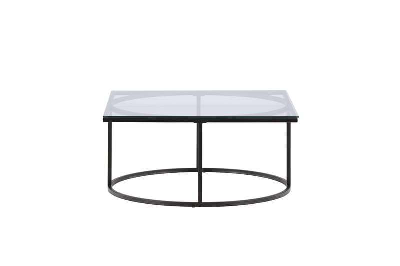 Skanör Sofabord 90x90x42 cm - Sort - Møbler - Bord - Sofabord & salongbord