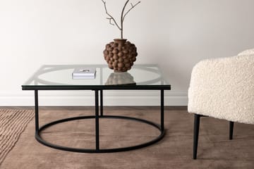 Skanör Sofabord 90x90x42 cm - Sort - Møbler - Bord - Sofabord & salongbord