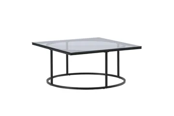 Skanör Sofabord 90x90x42 cm - Sort - Møbler - Bord - Sofabord & salongbord