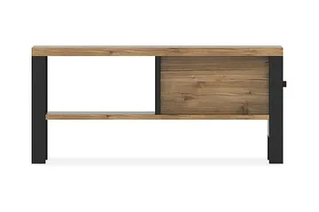 Skarebol Sofabord 90 cm - Svart/Tre/Natur - Møbler - Bord - Sofabord & salongbord