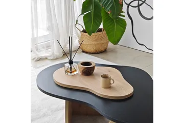 Sofabord Smeltet Svart / Sudamaleik - Svart / Sudamaleik - Møbler - Bord - Sofabord & salongbord