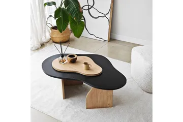 Sofabord Smeltet Svart / Sudamaleik - Svart / Sudamaleik - Møbler - Bord - Sofabord & salongbord